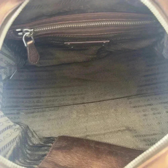 PRADA Rovere Mordore Nappa Leather Bauletto - Picture 14 of 16